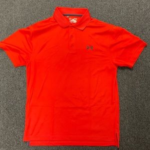 Under Armour Medium Orange Polo